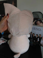 Stray Kids SKZOO BbokAri Plush (TOY WORLD, FoxI.Ny Suit), back of the pink fox suit