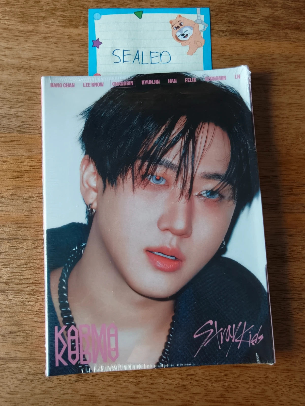 Stray Kids Changbin KARMA Album (Accordion Ver., Sealed) — front cover