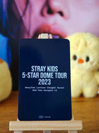 Stray Kids Felix 5-STAR Dome Tour 2023 Photocard (Venue Benefit, Osaka, 10 September 2023) — reverse