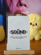 Stray Kids Felix & Seungmin THE SOUND Unit Photocard (Fanclub POB) — reverse