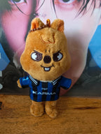 Stray Kids SKZOO HAN QUOKKA Plush Keyring (KARMA Evil) — front view