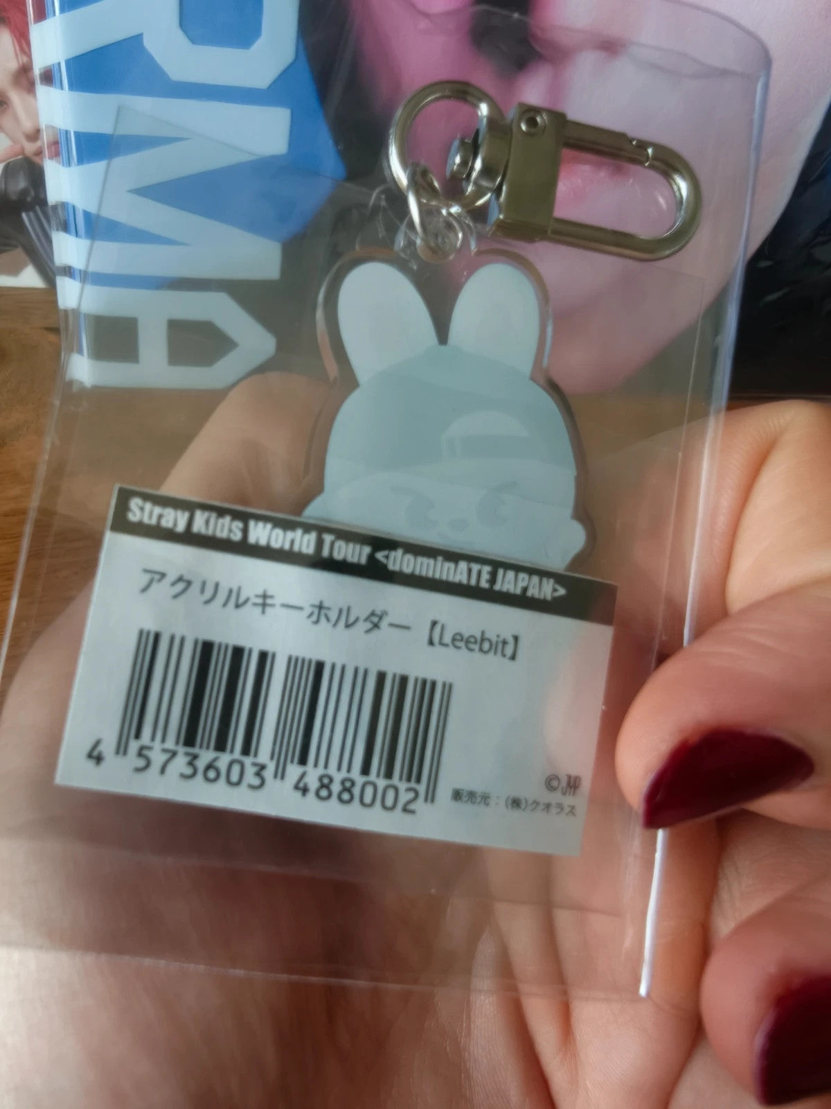 Stray Kids SKZOO Leebit Carabiner Key Holder (MANIAC JAPAN) — additional view