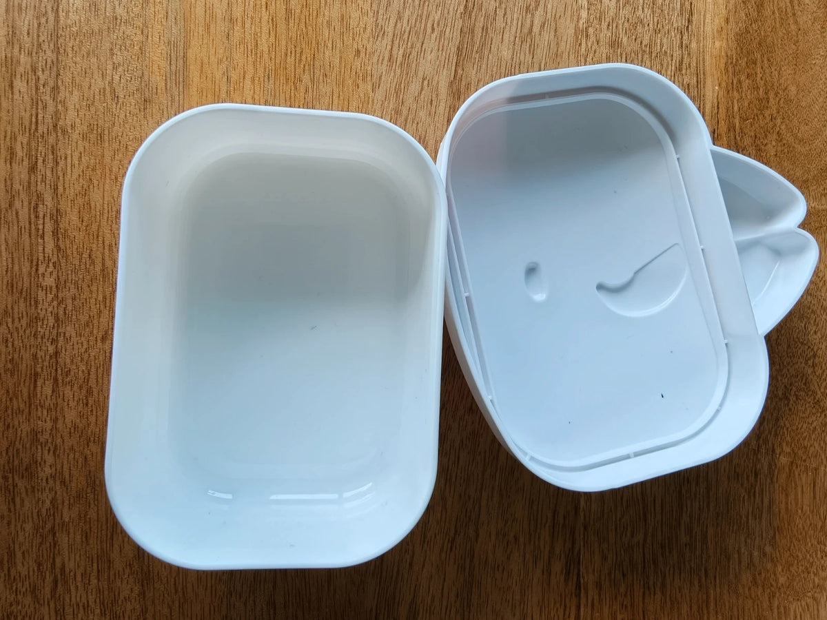 Stray Kids SKZOO Wolf Chan Storage Box, open box showing the empty interior and lid