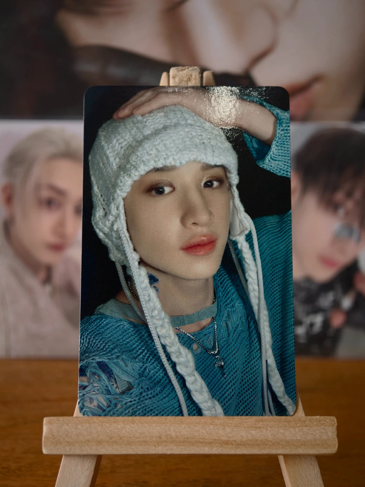 Stray Kids Bang Chan ATE Photocard (JYP SHOP NEMO POB) — front