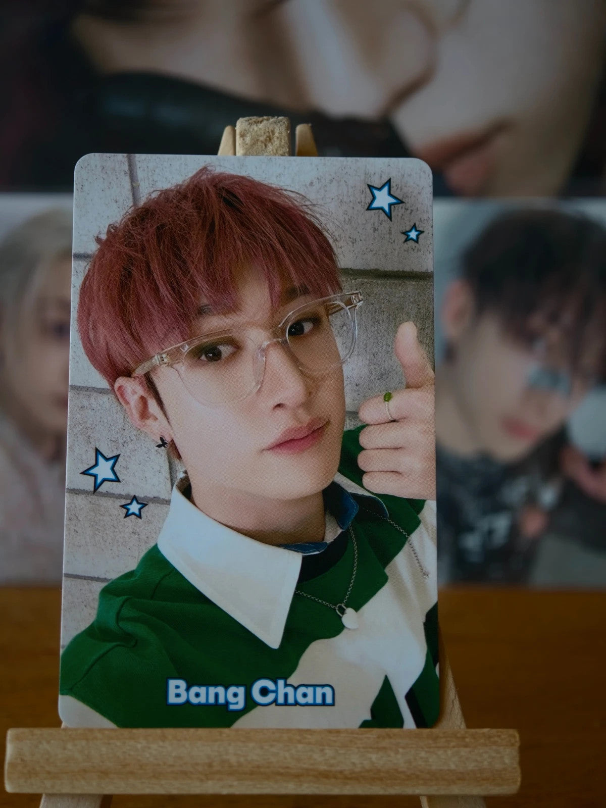 Stray Kids Bang Chan SKZ TOY WORLD Photocard (Merchandise Purchase Benefit, Design 1) — front