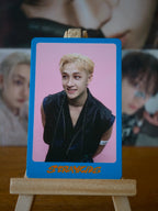 Stray Kids Bang Chan DICON Photocard, front of photocard