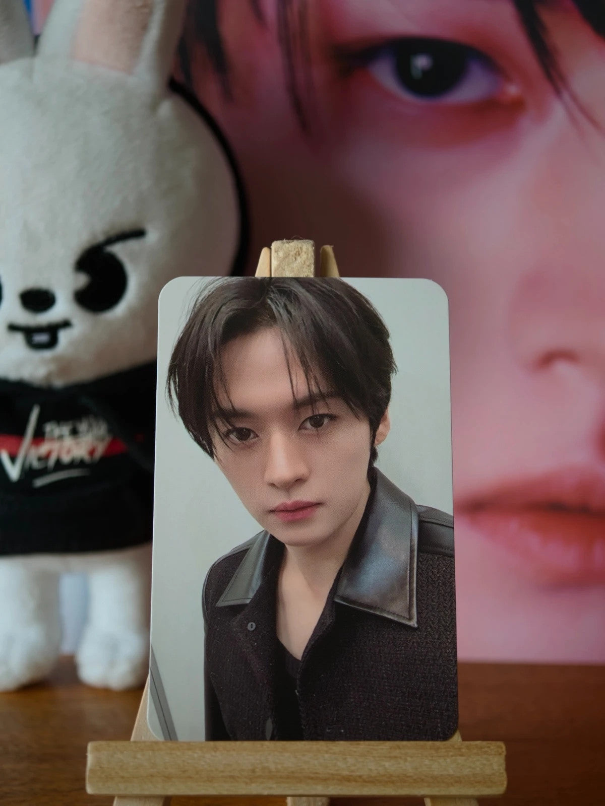 Stray Kids Lee Know FC Renewal Japan Photocard, front of photocard