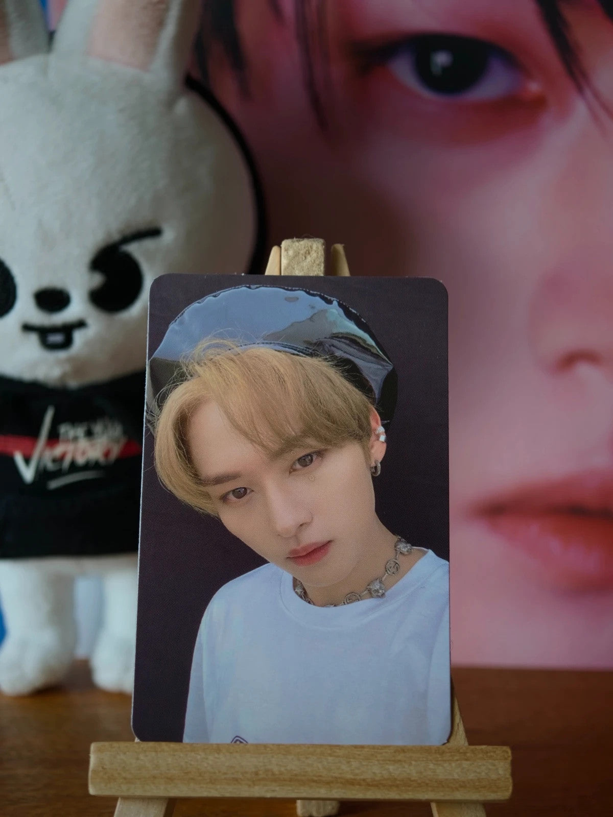Stray Kids Lee Know NOEASY Photocard (A Design) — front