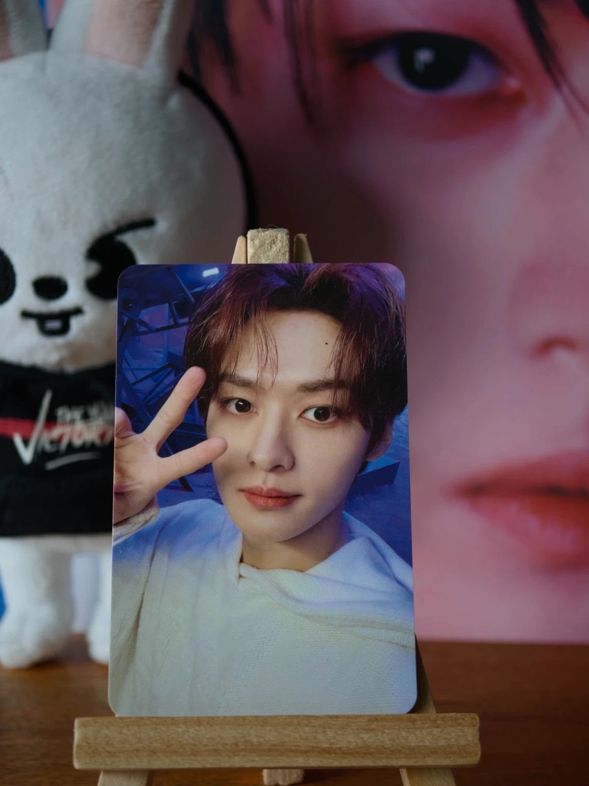 Stray Kids Lee Know ROCK-STAR Photocard (Postcard Ver.) — front