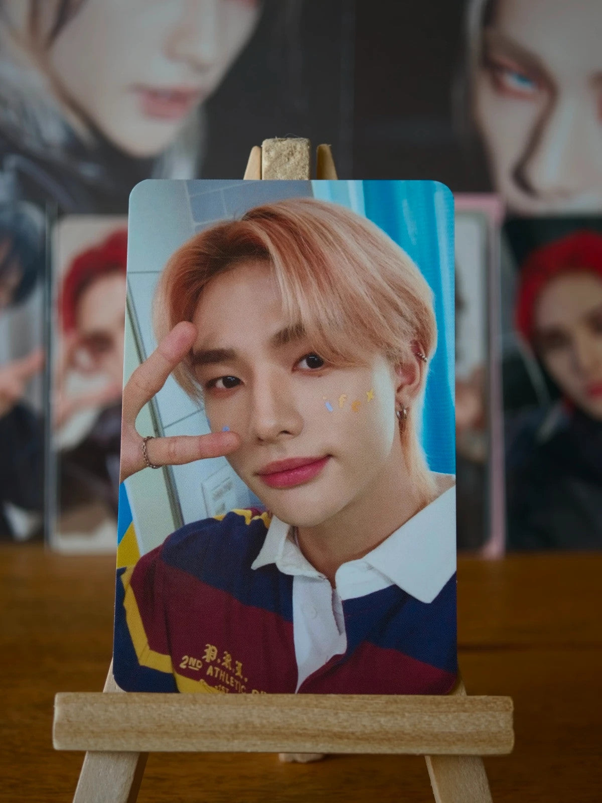 Stray Kids Hyunjin NACIFIC Photocard (Round 19 Hyal Booster) — front view