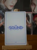 Stray Kids Hyunjin THE SOUND Photocard (Merchandise Photocard Set B) — reverse design