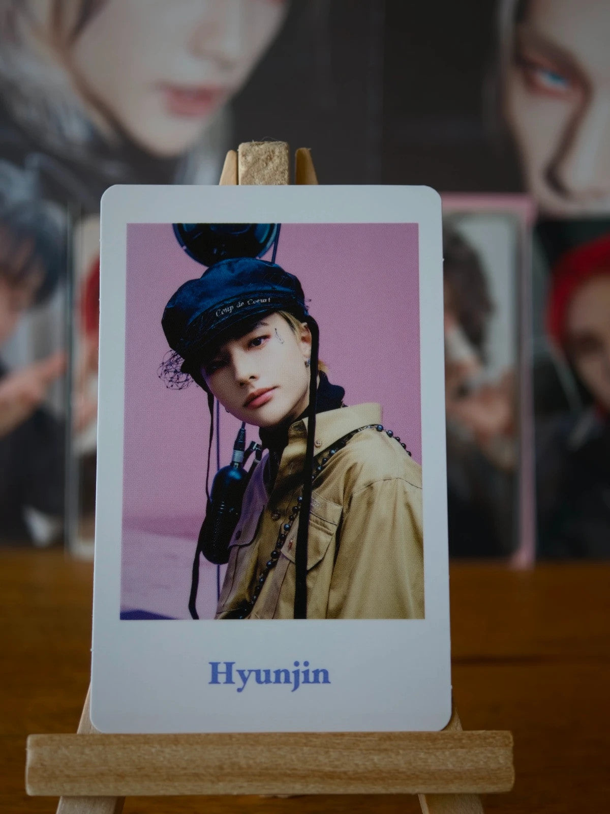 Stray Kids Hyunjin THE SOUND Photocard (Merchandise Photocard Set B) — front portrait