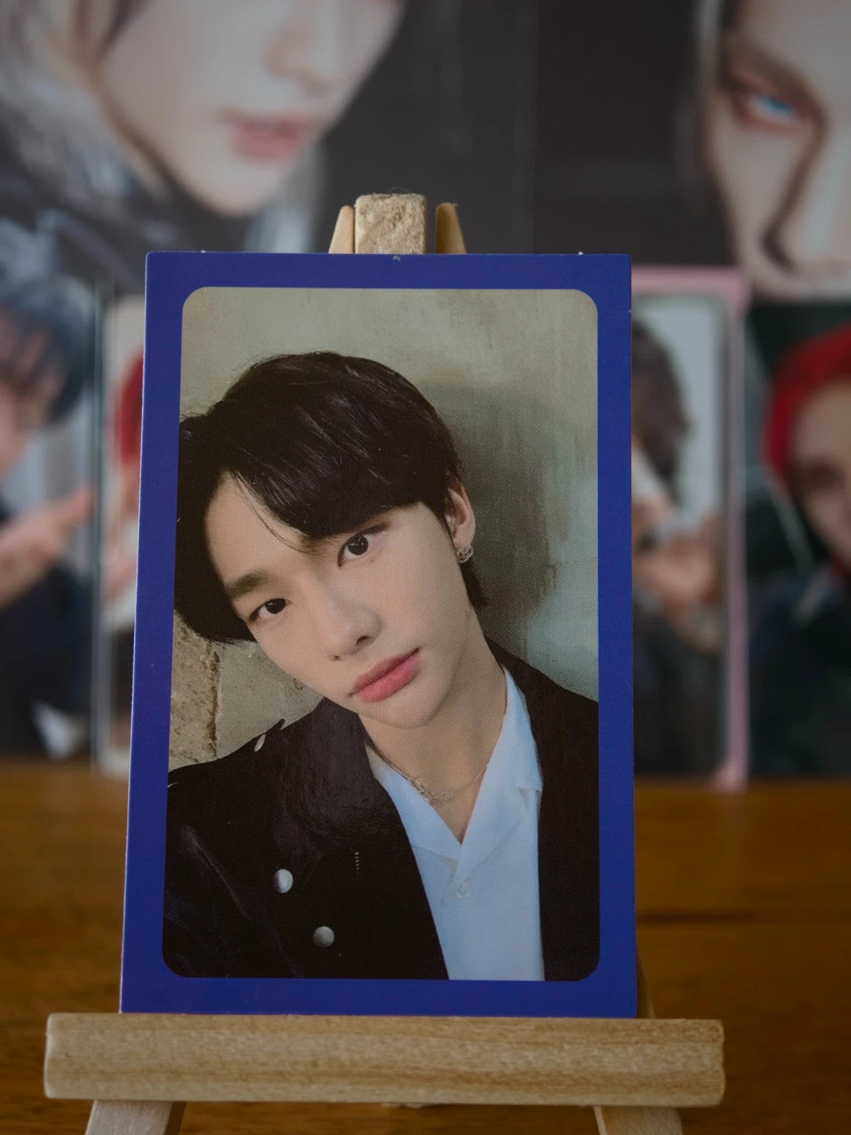 Stray Kids Hyunjin Clé: LEVANTER Photocard — front