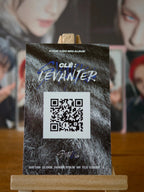 Stray Kids Hyunjin Clé: LEVANTER Photocard — QR-code reverse