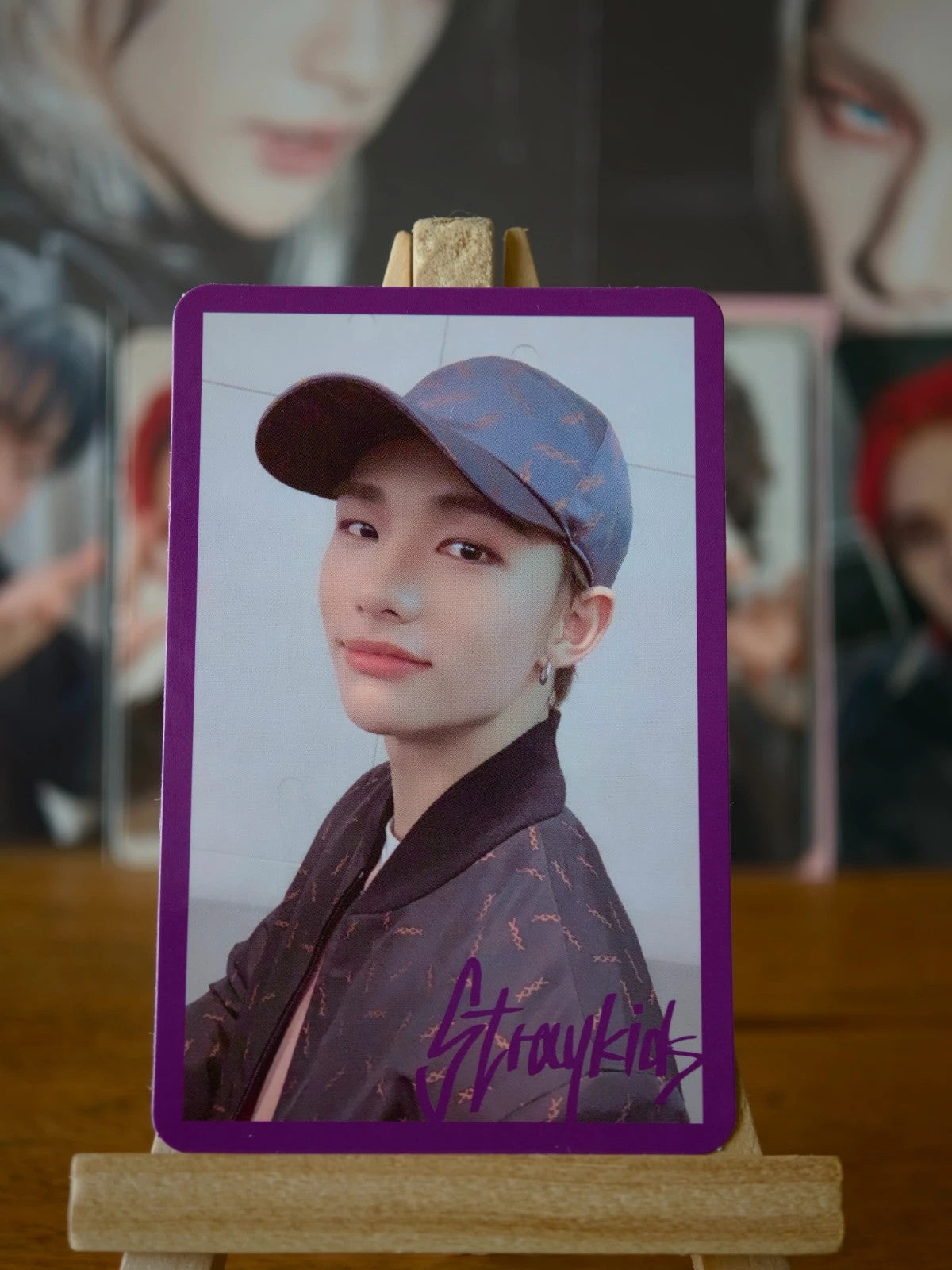 Stray Kids Hyunjin Clé 1: MIROH Photocard — front