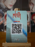 Stray Kids Hyunjin Clé 1: MIROH Photocard — QR-code reverse