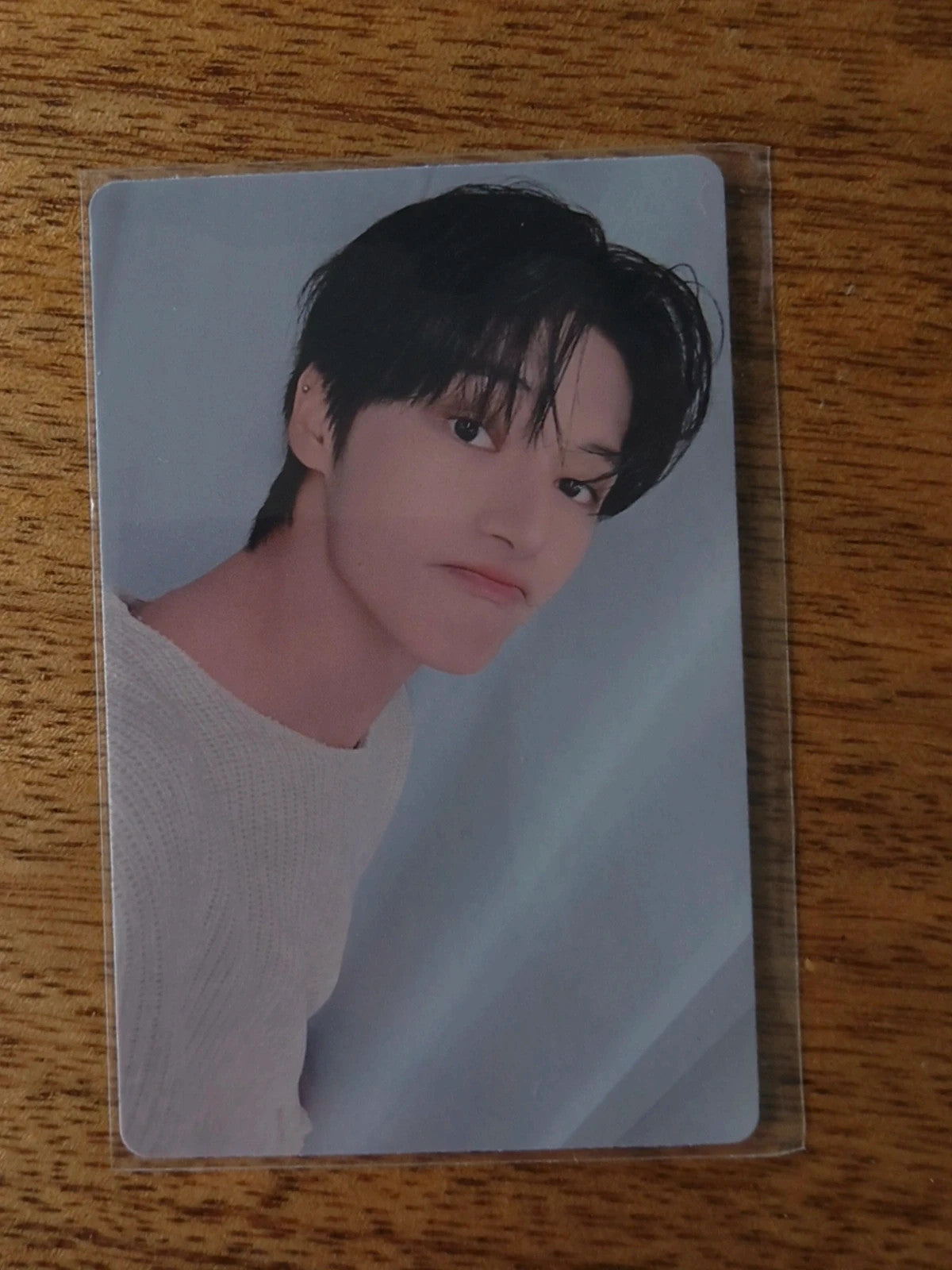ATEEZ Wooyoung GOLDEN HOUR : Part.4 Photocard, front of photocard