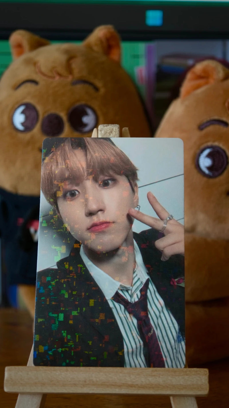 Stray Kids Han Christmas EveL Photocard (Soundwave Glitter POB) — front