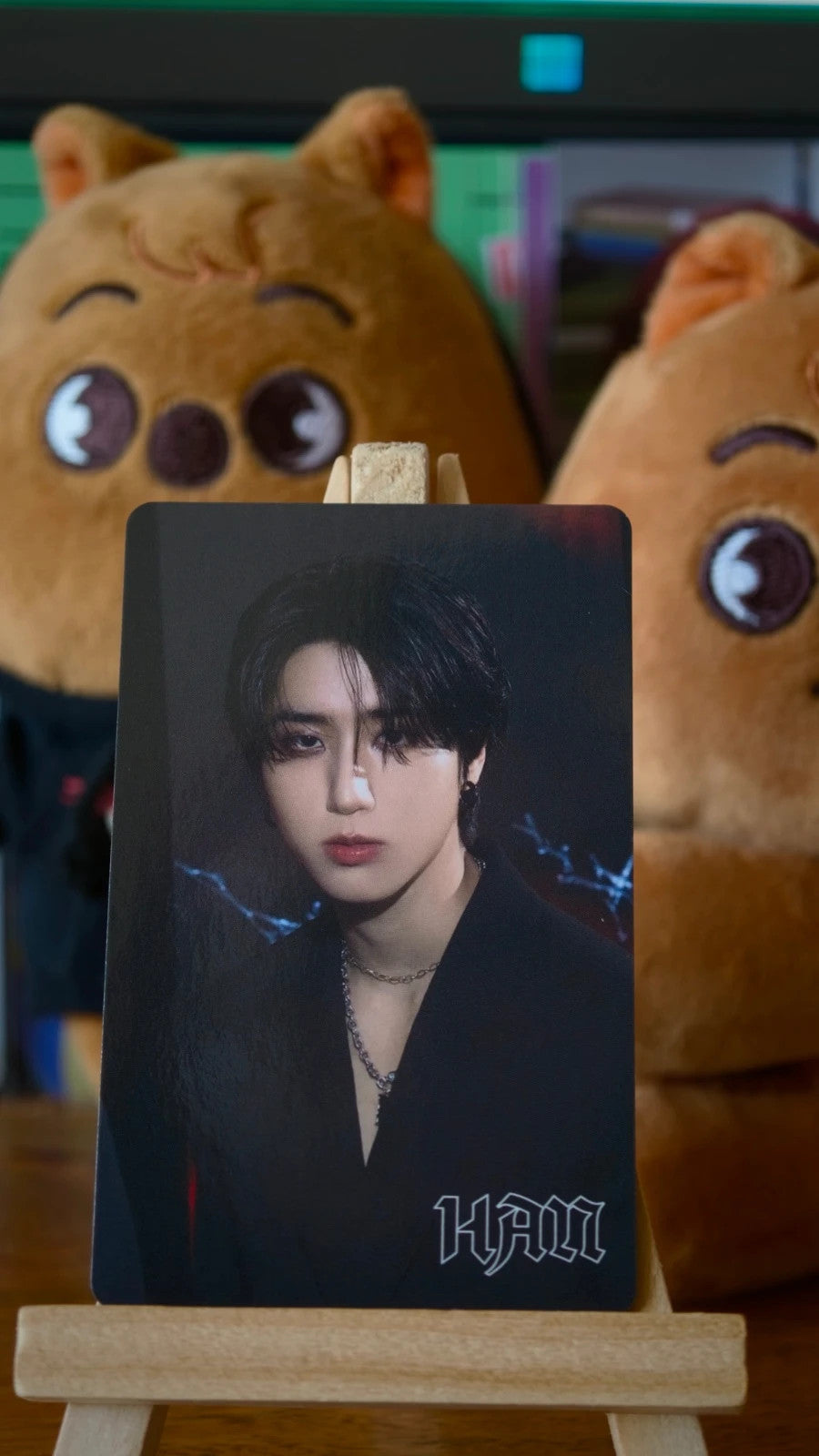 Stray Kids Han dominATE in Japan 2024 Polaroid-style Photocard (Polaroid Set) — front