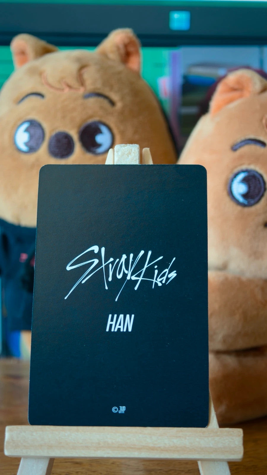 Stray Kids Han FuRyu 2022 Photocard (August Solo Must-buy Campaign) — back view