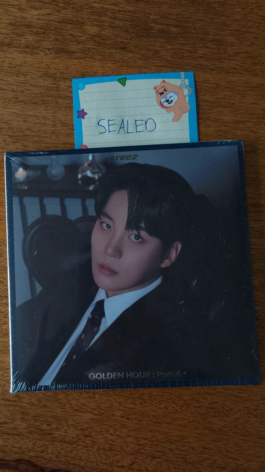 ATEEZ Jongho GOLDEN HOUR : Part.4 Album (Digipack Ver., Sealed) — front view