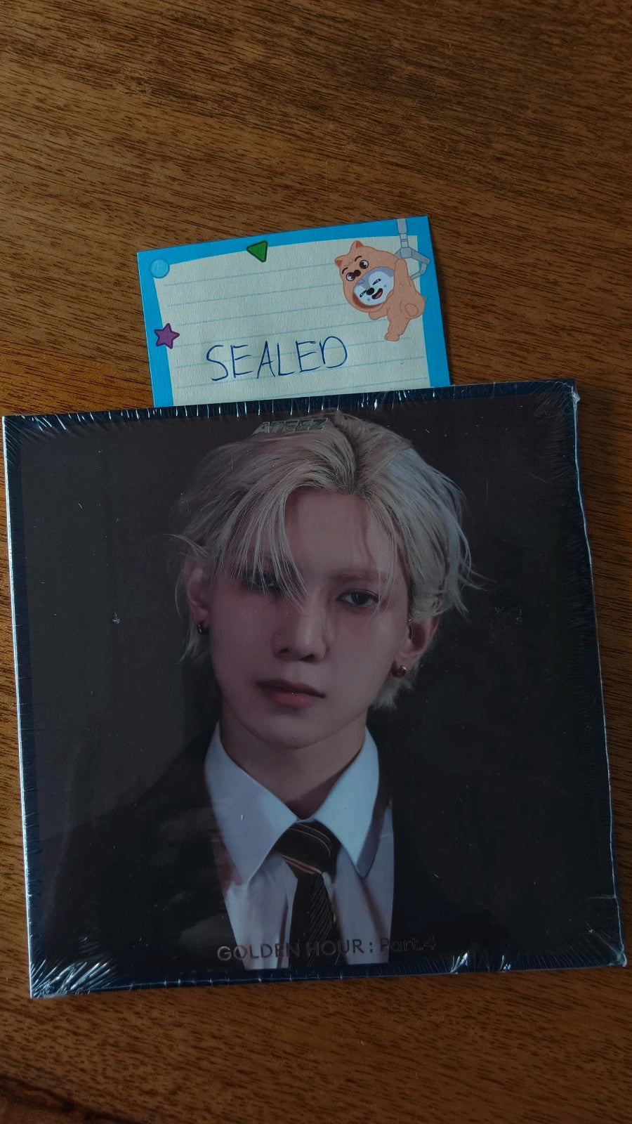 ATEEZ Yeosang GOLDEN HOUR : Part.4 Album (Digipack Ver., Sealed) — front view