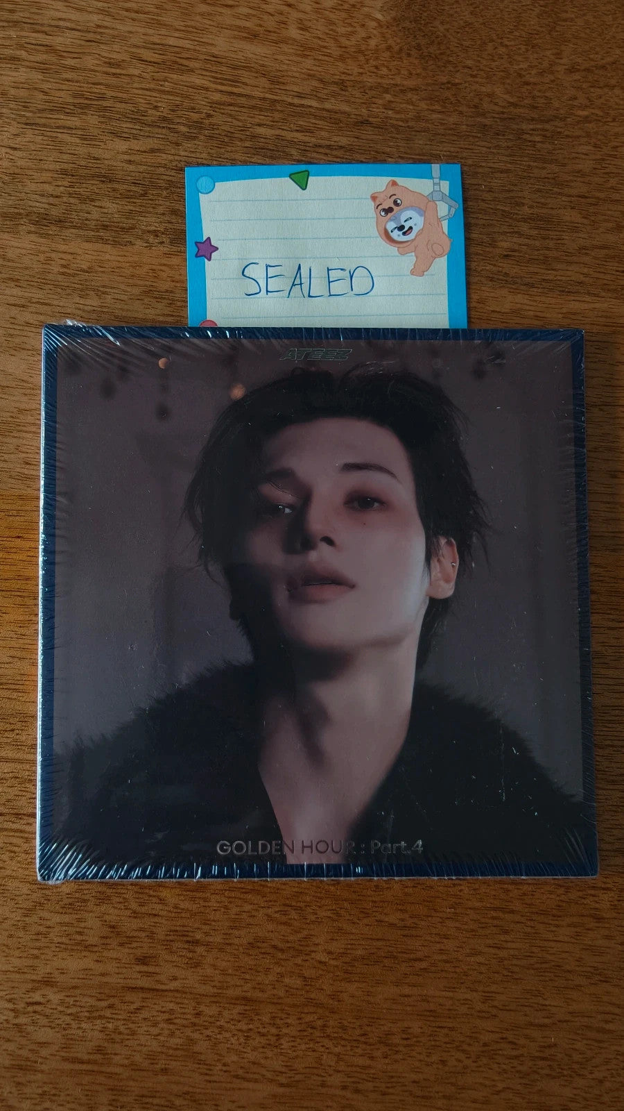 ATEEZ Wooyoung GOLDEN HOUR : Part.4 Album (Digipack Ver., Sealed) — front view