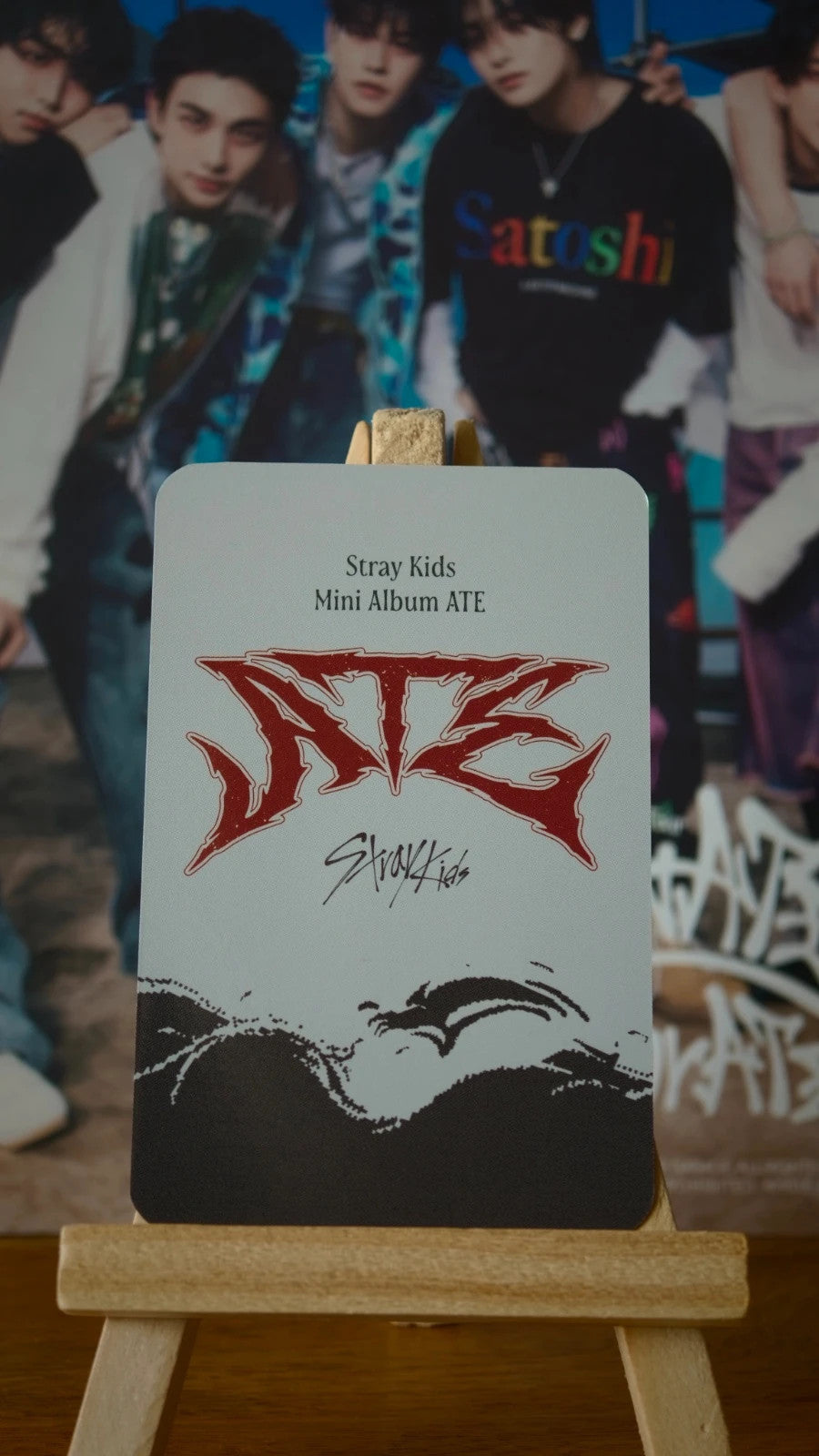 Stray Kids I.N ATE Photocard (Soundwave POB) — reverse