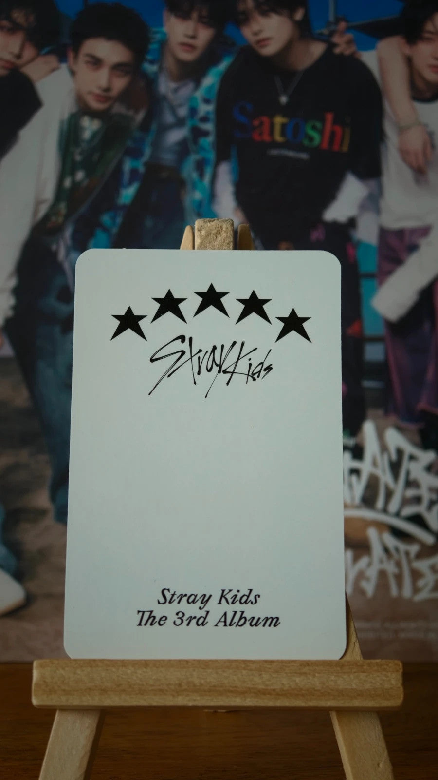 Stray Kids I.N 5-STAR Photocard (Soundwave POB) — reverse