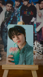 Stray Kids I.N Social Path / Super Bowl Photocard (Fanclub Double-sided, A Design) — second portrait side