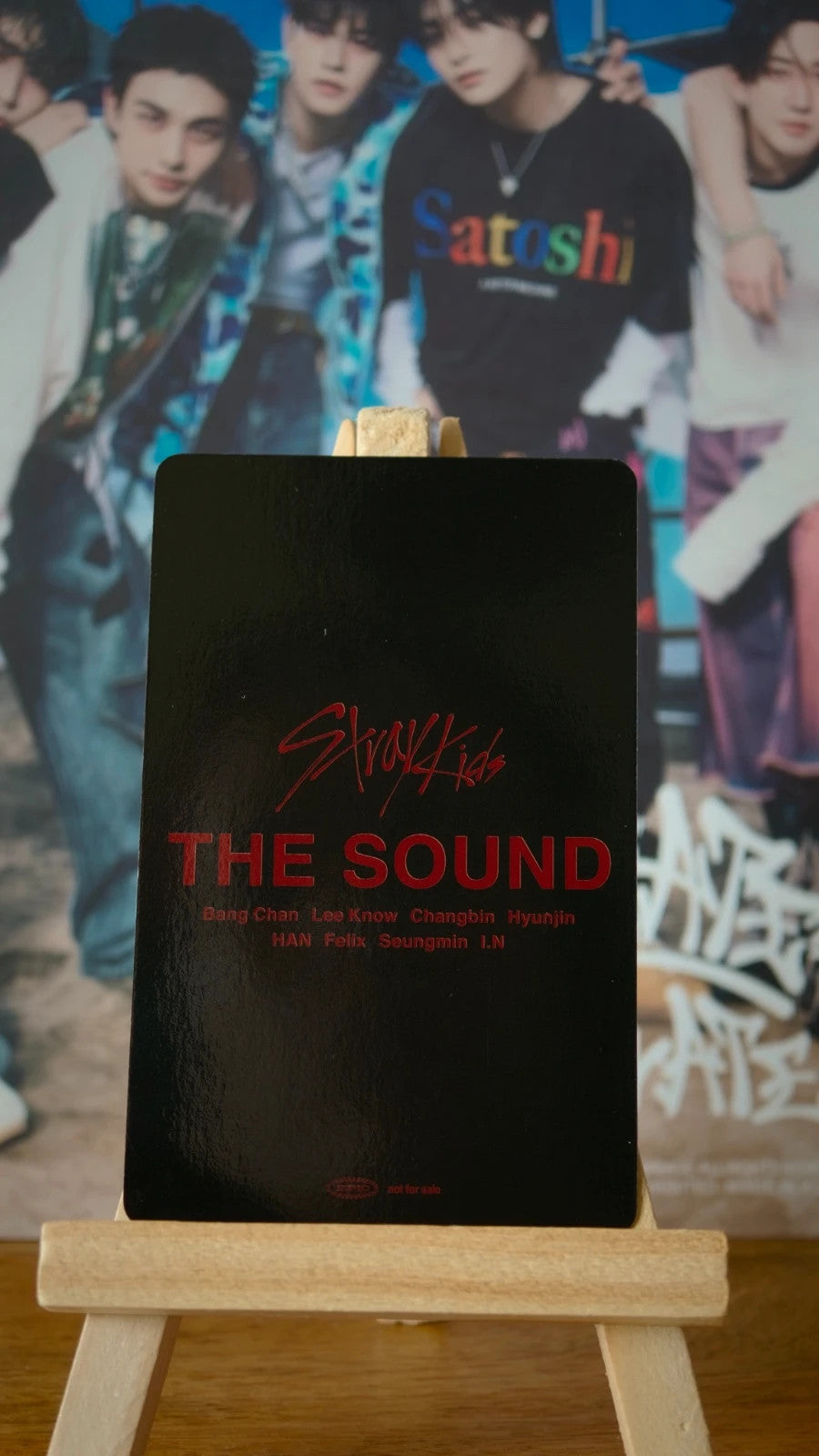 Stray Kids I.N THE SOUND Photocard (MANIAC ENCORE Saitama, 12 February 2023) — reverse