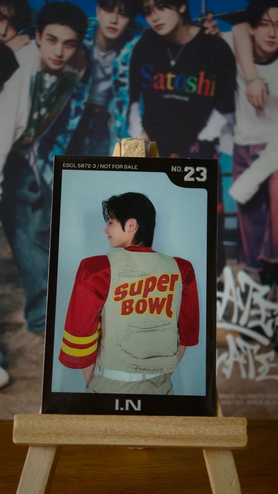 Stray Kids I.N Social Path / Super Bowl Photocard (Limited B) — front portrait