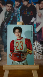 Stray Kids I.N Social Path / Super Bowl Photocard (Fanclub Double-sided, B Design) — second portrait side