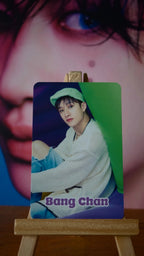 Stray Kids Bang Chan Air-ful Mini Calendar Card (2024 Japan Season’s Greetings - January Mini Calendar) — front design