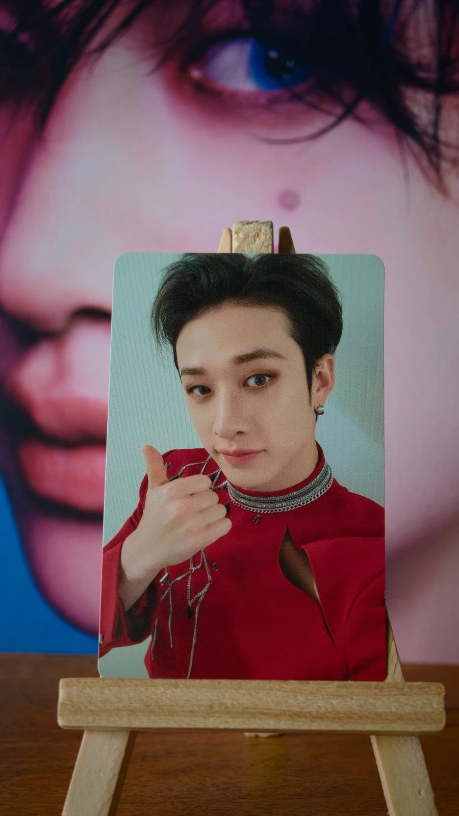 Stray Kids Bang Chan MANIAC ENCORE in Japan Photocard (Blu-ray) — front
