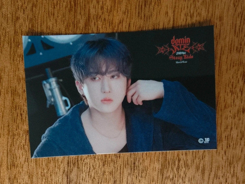Stray Kids Changbin dominATE Japan 2024 Photo Sticker (Online Lottery B) — printed photo design