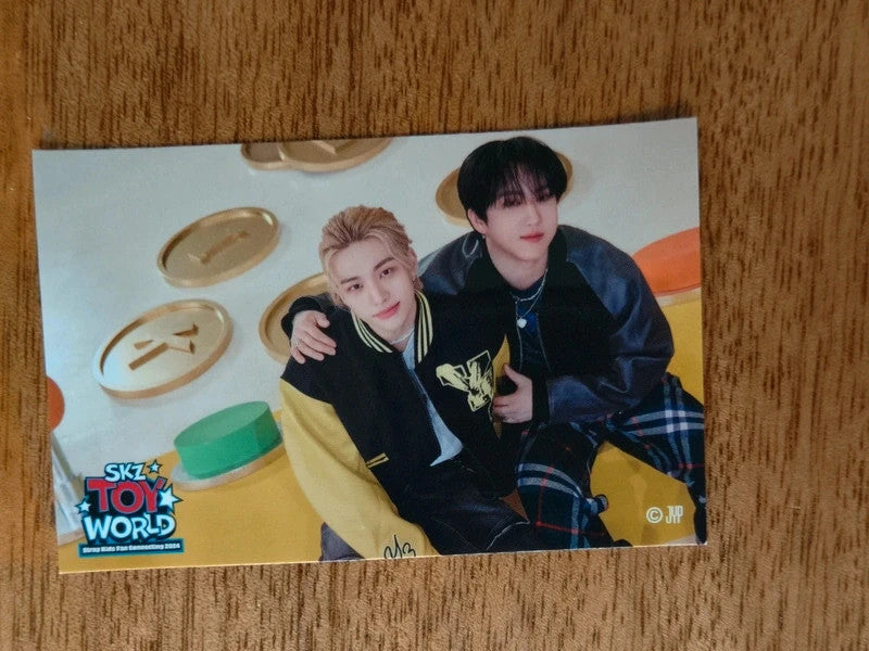 Stray Kids Changbin & Hyunjin SKZ TOY WORLD Photo Sticker (Venue Lottery - Unit) — printed photo design