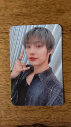 ATEEZ Mingi GOLDEN HOUR : Part.5 Photocard (K-PLAYGROUND Fansign POB), front of photocard