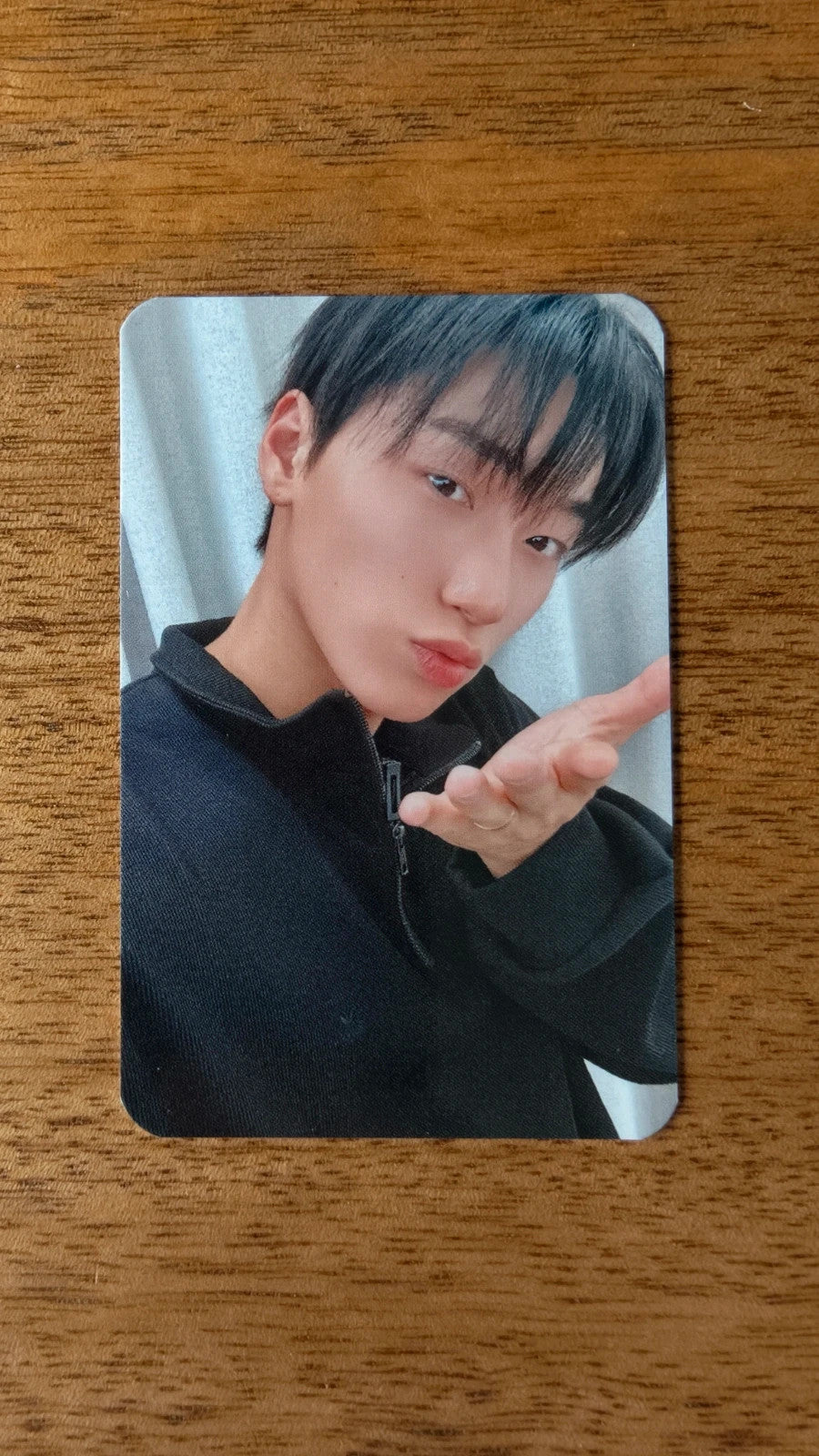 ATEEZ San GOLDEN HOUR : Part.5 Photocard (K-PLAYGROUND Fansign POB), front of photocard