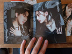 Stray Kids Scars Album (Limited C Ver.), open booklet showing two member portraits