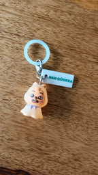 Stray Kids SKZOO HAN QUOKKA Figure Keyring — front view