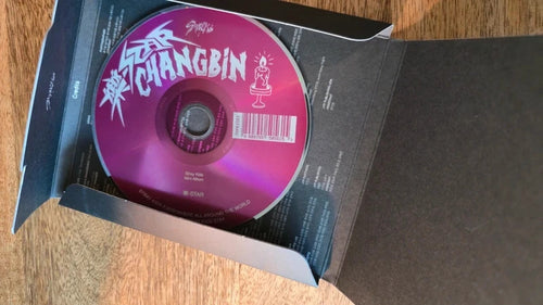 Stray Kids ROCK-STAR Album Accordion Changbin, back cover