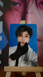 Stray Kids Han PILOT : FOR ★★★★★ Photocard (Online Benefit, Design B) — front