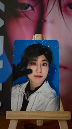 Stray Kids Han PILOT Photocard, front of photocard