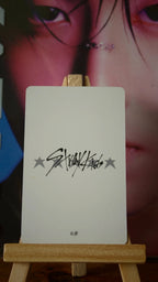 Stray Kids Han 5-STAR Dome Tour 2023 Polaroid-style Photocard (Photocard Set A) — reverse