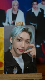 Stray Kids Felix ROCK-STAR Photocard (Soundwave UNVEIL 13 Lucky Draw) — front