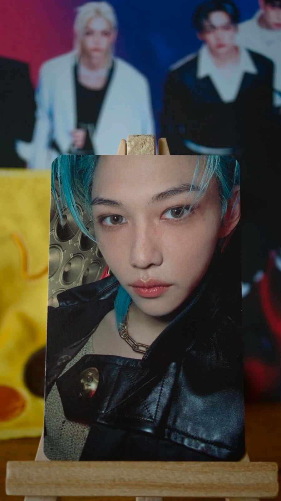 Stray Kids Felix ROCK-STAR Photocard (Lotte Duty Free POB) — front