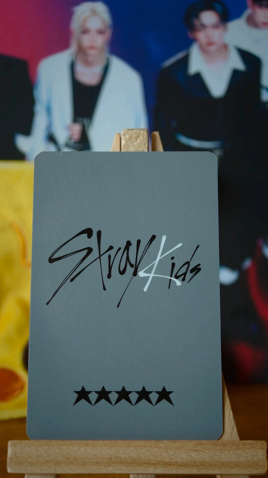 Stray Kids Felix 5-STAR Photocard (KTOWN4U POB) — reverse