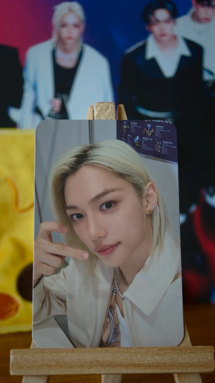 Stray Kids Felix STAY JAPAN Photocard (Fanclub Renewal) — portrait design