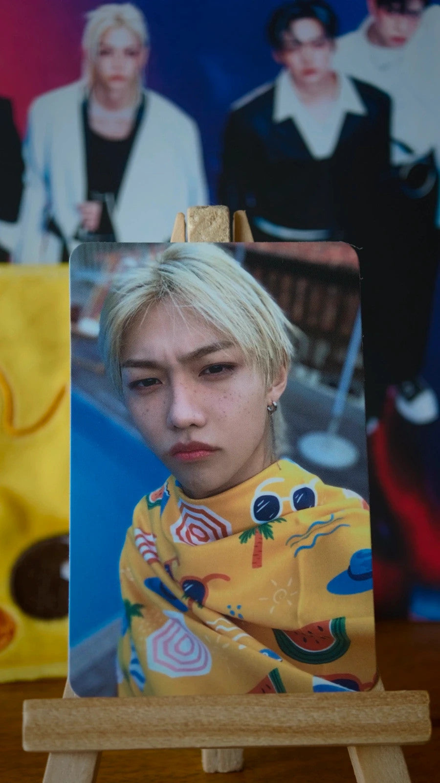 Stray Kids Felix NOEASY Photocard (Double-sided) — first portrait side